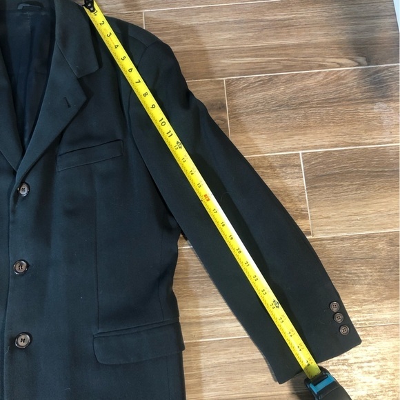 DOLCE & GABBANA Men's Greened Grey Draped Jersey Wool Blend Blazer Jacket - Picture 10 of 14